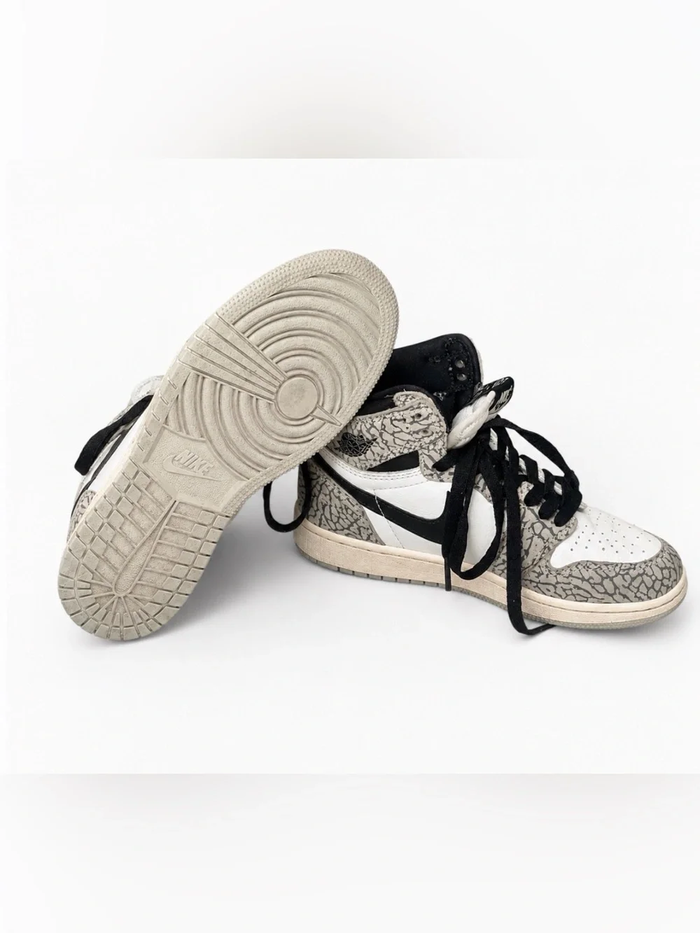 Nike Air Jordan 1 High “Elephant Print” Sneakers – Size 4.5